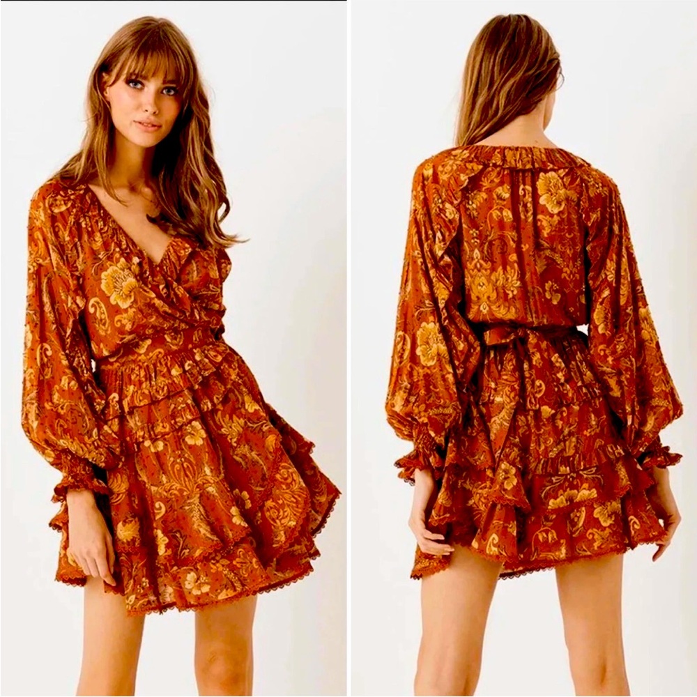 Spell and the Gypsy long sleeve Aurora play dress size XXL